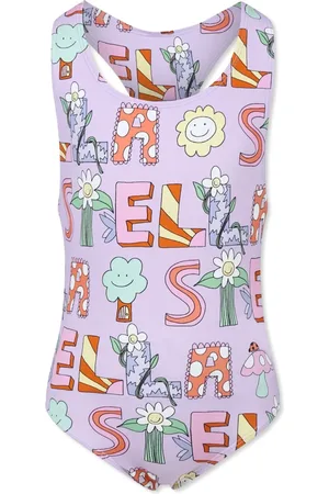 Stella McCartney Bañador Lettering Print