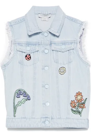 Stella McCartney Chaleco vaquero Woodland Friends