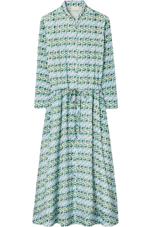 Tory Burch Vestido midi estampado