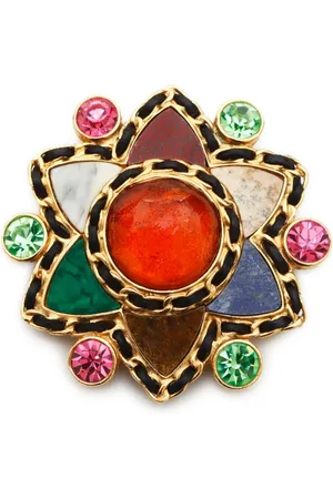 CHANEL Broche Gripoix 1995