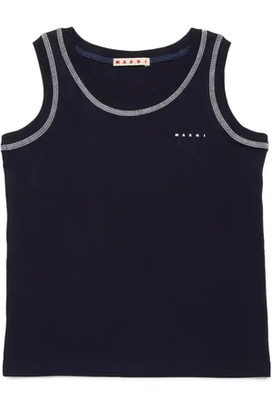 Marni Top con logo estampado