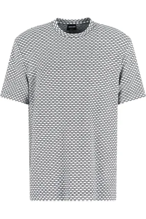 Giorgio Armani Camiseta con motivo en jacquard