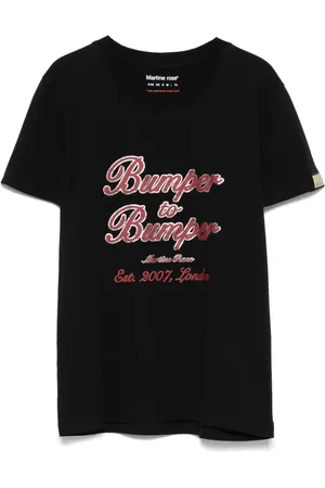 MARTINE ROSE Camiseta con motivo en el pecho