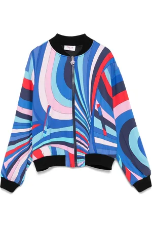 PUCCI Junior Chaqueta con estampado Iride