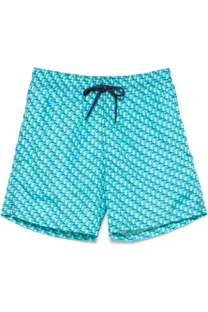 DRUMOHR Bañador con peces estampados