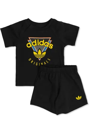 adidas Set de pantalones cortos con logo estampado