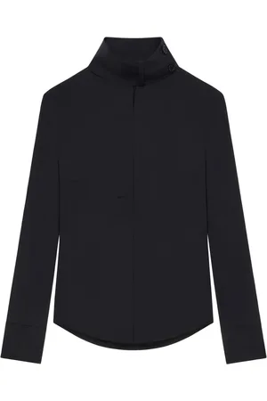 Courrèges Blusa con detalle de pañuelo