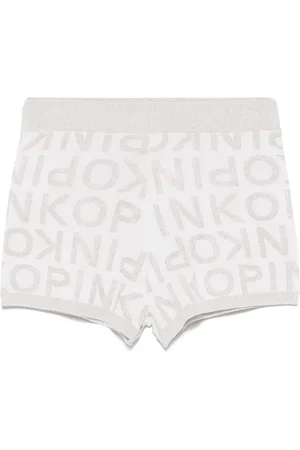 Pinko Bermudas con logo en jacquard