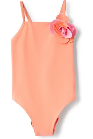Il gufo Bañador con aplique floral