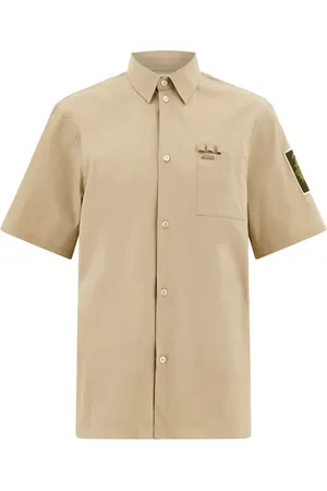 Salvatore Ferragamo Camisa con parche del logo