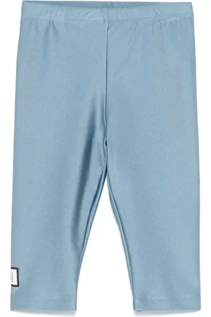DOUUOD KIDS Leggins con parche del logo