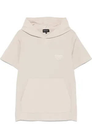 Emporio Armani Sudadera con capucha y parche del logo