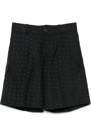Emporio Armani Pantalones cortos con monograma en jacquard
