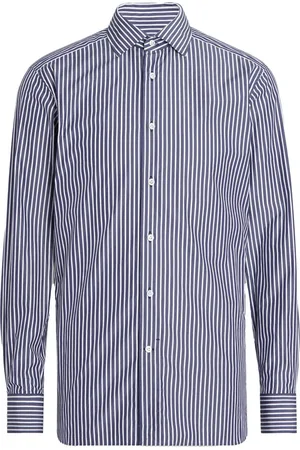 Ermenegildo Zegna Camisa Centoventimila a rayas de algodón