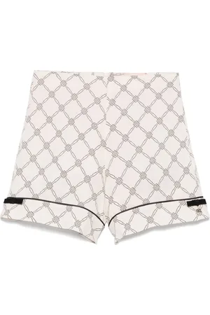Elisabetta Franchi Bermudas con logo estampado