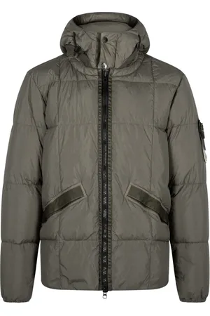 Stone Island Chaqueta acolchada con cremallera