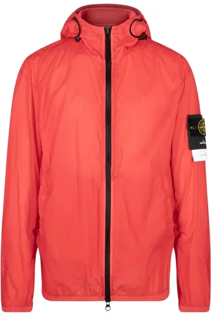 Stone Island Chaqueta liviana con parche del logo