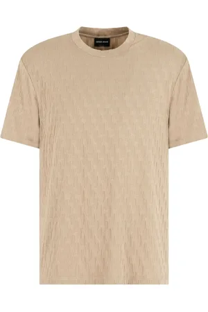 Giorgio Armani Camiseta con motivo en jacquard