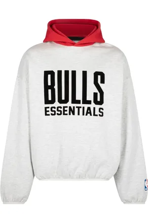 FEAR OF GOD Sudadera Bulls Essentials "Light Heather" de x NBA