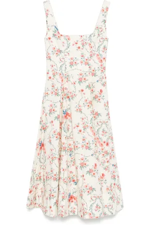 Agua by Agua Bendita Vestido midi Pistilo Mosqueta