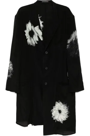YOHJI YAMAMOTO Chaqueta con estampado floral
