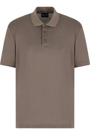 Giorgio Armani Polo con logo bordado