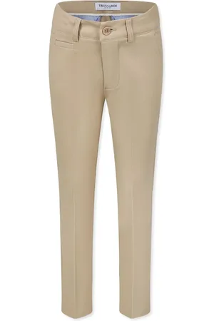 Trussardi Pantalones rectos con pinzas
