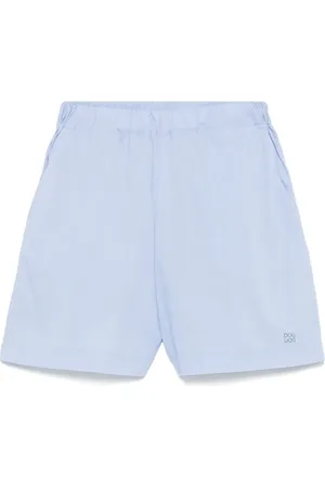 DOUUOD KIDS Bermudas con logo estampado