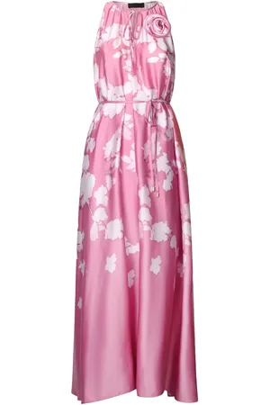 Liu Jo Vestido de satén estampado