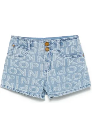 Pinko Bermudas con logo estampado