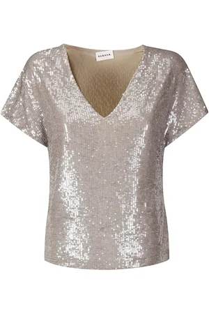 P.A.R.O.S.H. Camiseta con lentejuelas