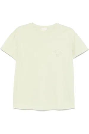 Liu Jo Camiseta con logo de cristales