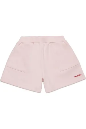 MAX&Co. Kids Pantalones cortos de chándal con logo