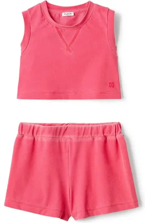 Il gufo Set de dos pantalones cortos de tejido jersey