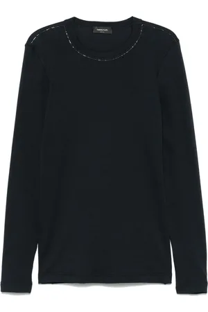 Fabiana Filippi Camiseta Filo con detalle de diamante