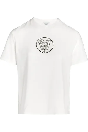 Giambattista Valli Camiseta con V bordada