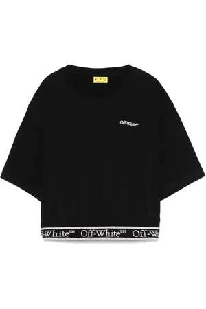 OFF-WHITE Camiseta corta Bookish