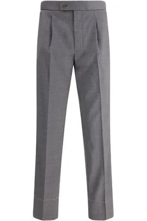 BRIONI Pantalones con detalle de costuras