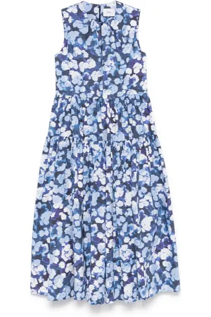 Erdem Vestido midi con estampado floral