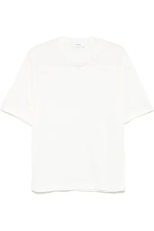 LARDINI Camiseta de manga corta de lino