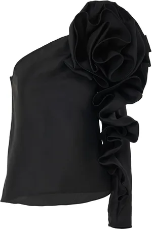 Carolina Herrera Top asimétrico