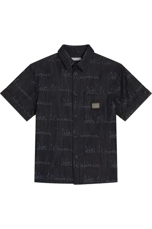 Dolce & Gabbana Camisa con logo estampado