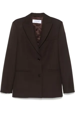 OFF-WHITE Blazer de lana con doble botonadura
