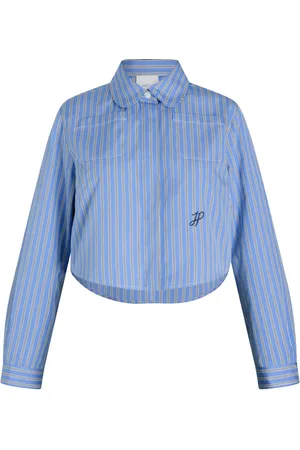 Patou Camisa corta de popelina con estampado