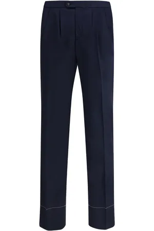 BRIONI Pantalones con detalle de costuras