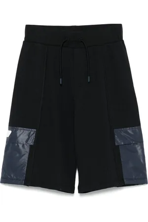 Emporio Armani Bermudas cargo con parche del logo