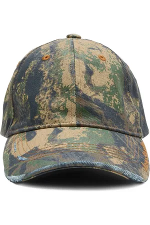 Acne Studios Gorra con efecto rasgado