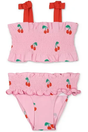Stella McCartney Bikini con cerezas estampadas