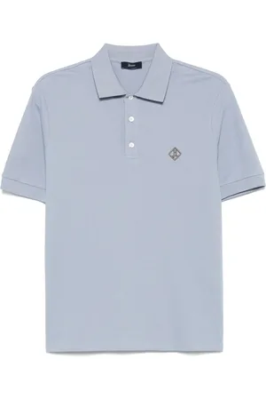 HERNO Polo con logo bordado