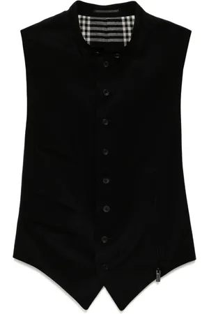 YOHJI YAMAMOTO Chaleco de seda